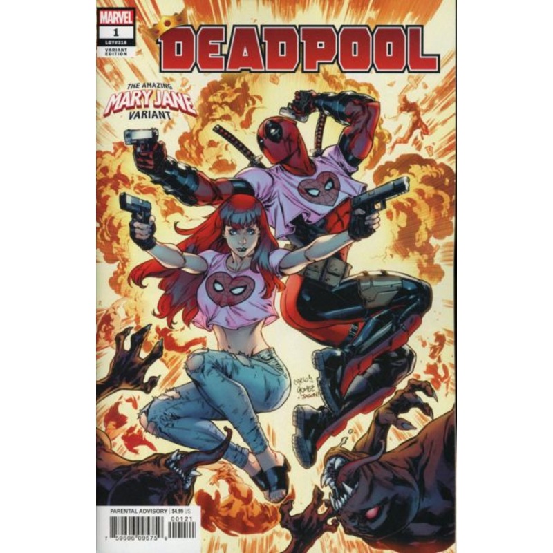 Deadpool #1 Carlos Gomez Mary Jane Variant
