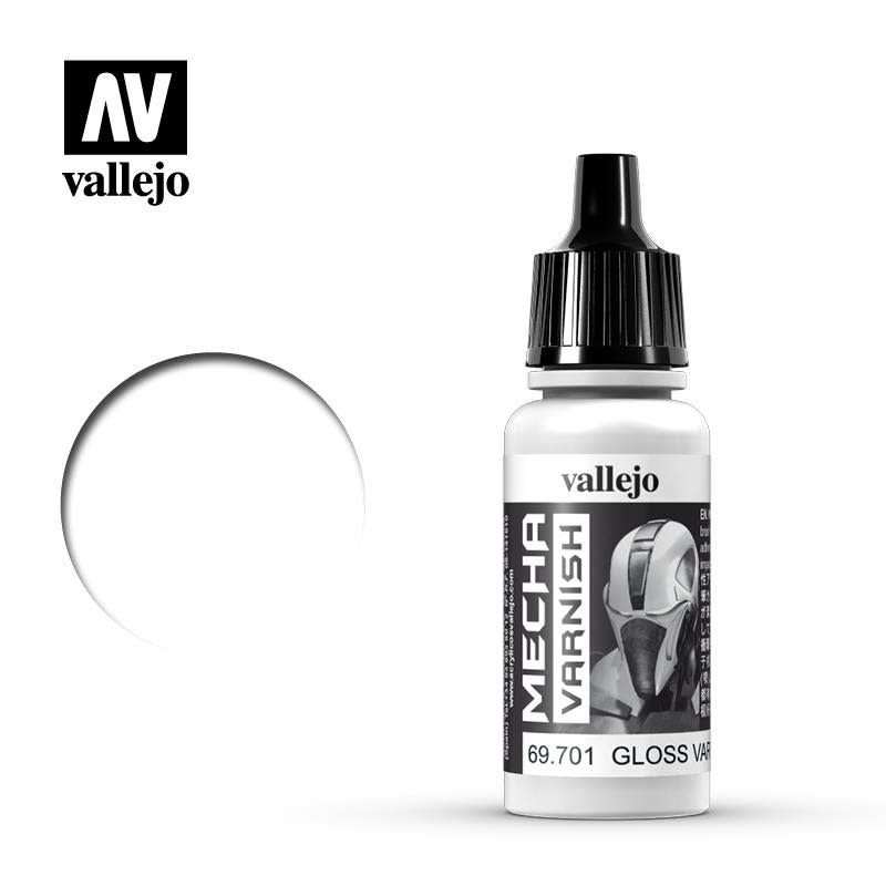 Vallejo: Varnish, Mecha Gloss  17 ml.