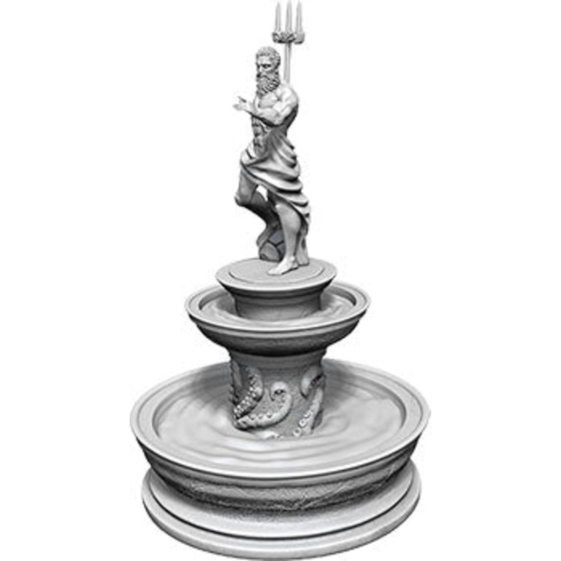 WizKids Deep Cuts Unpainted Miniatures: W10 Fountain