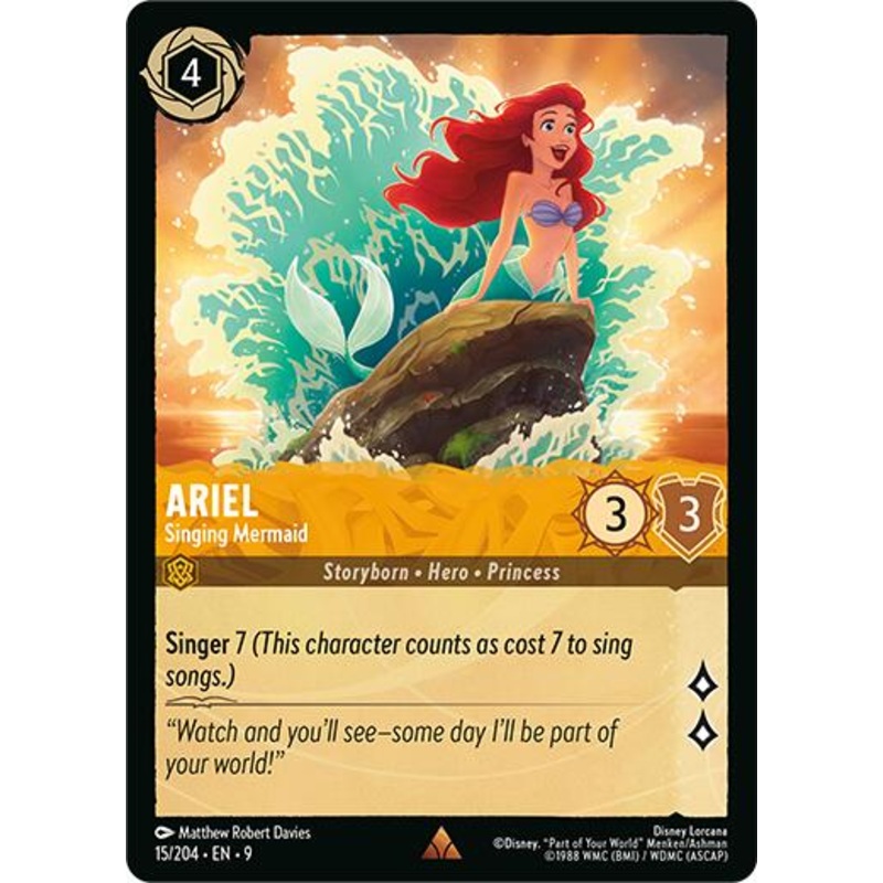 Ariel - Singing Mermaid (15/204) [Fabled]