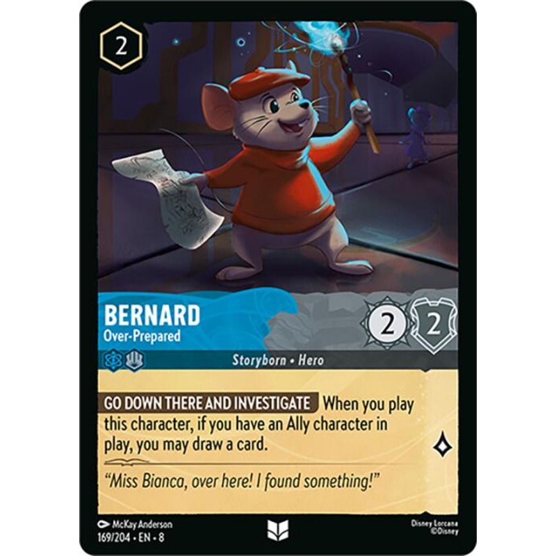 Bernard - Over-Prepared [8 - 169/204] Near Mint English Normal