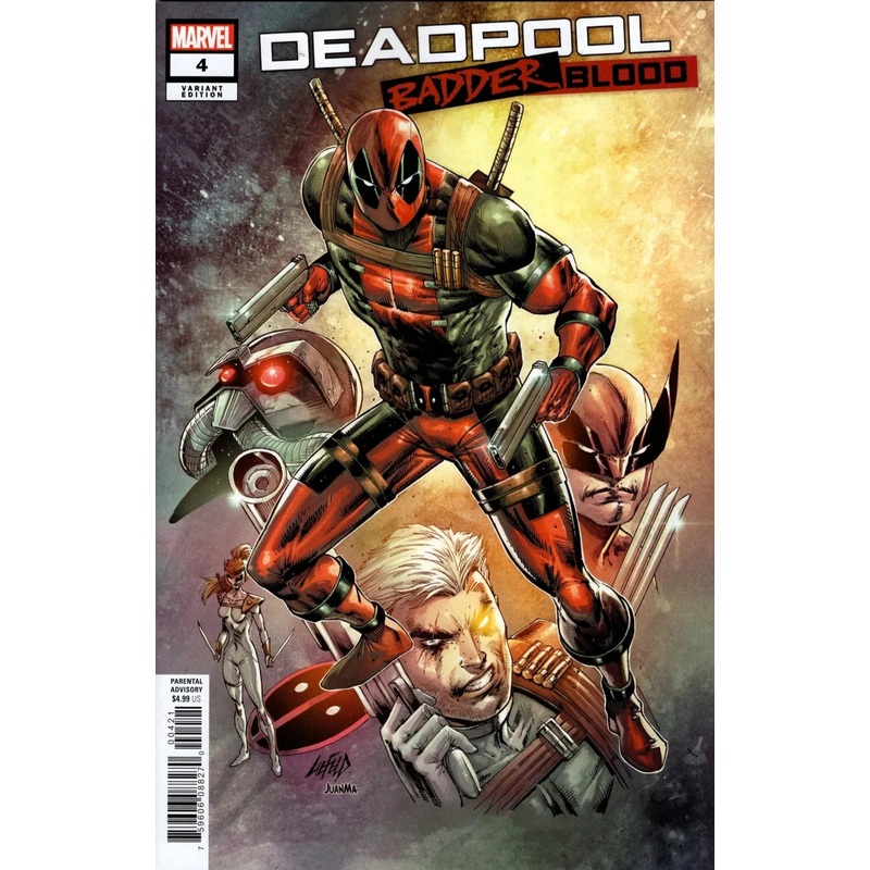 Deadpool: Badder Blood #4 (Of 5) Rob Liefeld Variant