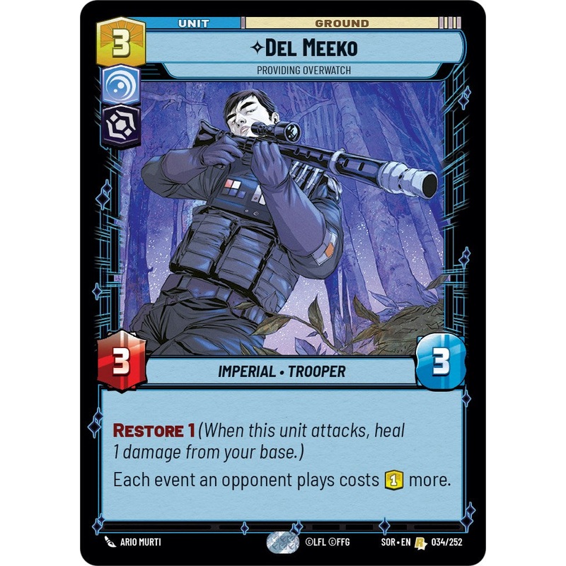 Del Meeko - Providing Overwatch (034/252) [Spark of Rebellion]