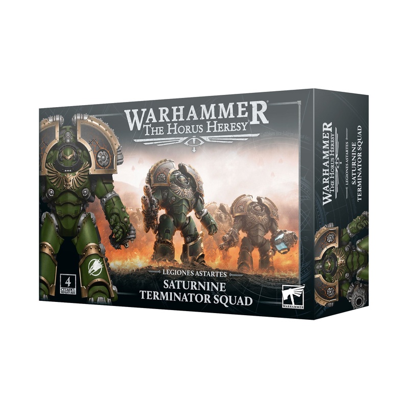 Horus Heresy Legiones Astartes Saturnine Terminator Squad