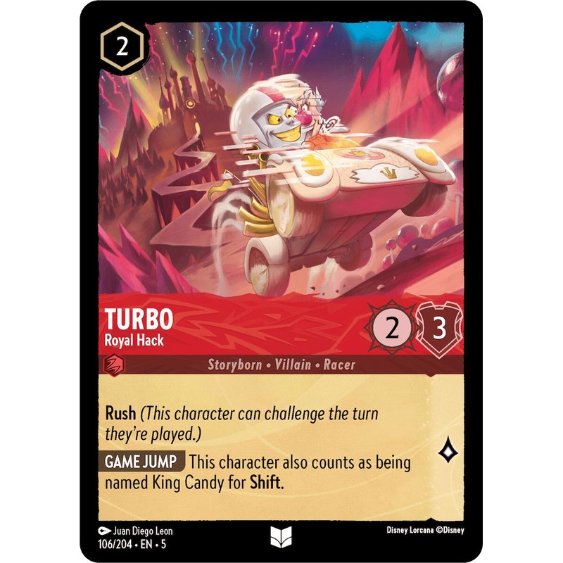 Turbo - Royal Hack [5 - 106] Near Mint English Normal