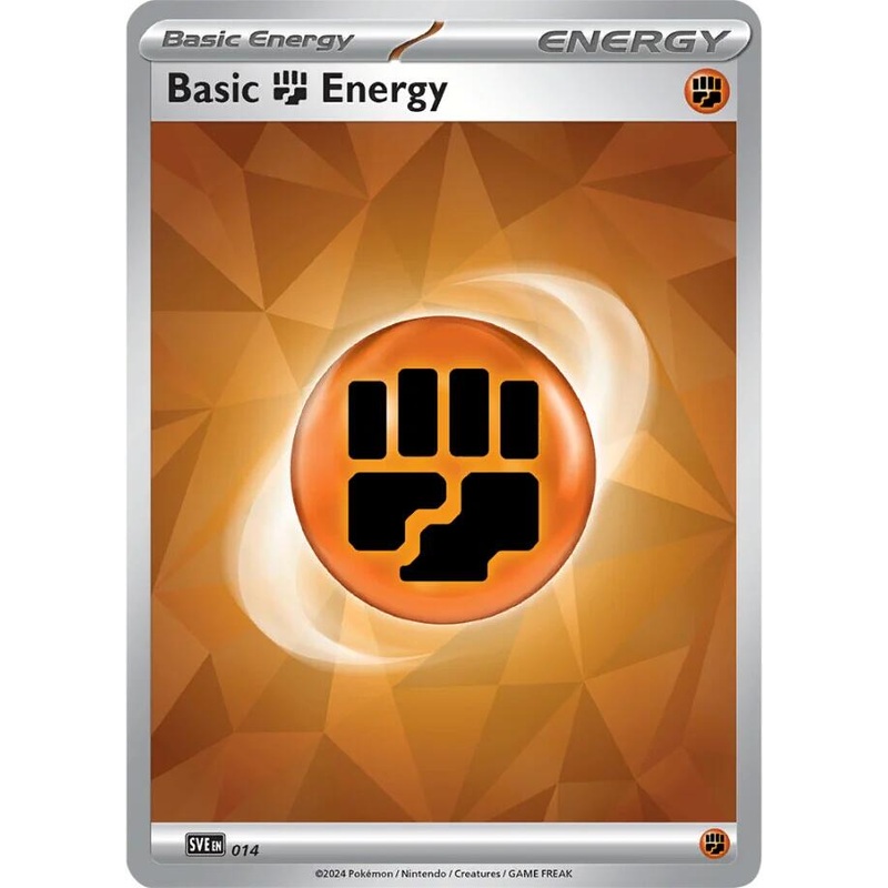 Basic Fighting Energy (014)(Holo) [Scarlet & Violet: Stellar Crown]