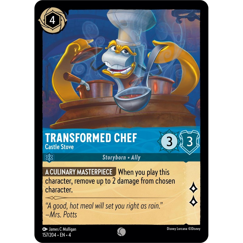 Transformed Chef - Castle Stove [4 - 157] Near Mint English Normal