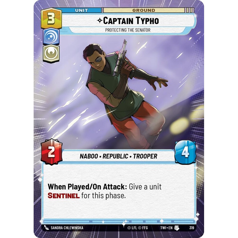 Captain Typho - Protecting the Senator (319) (Hyperspace) (319) [Twilight of the Republic]