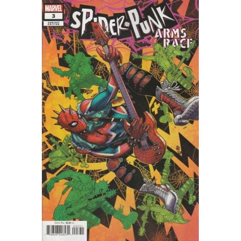 Spider-Punk Arms Race #3 Nick Bradshaw Variant (NM)