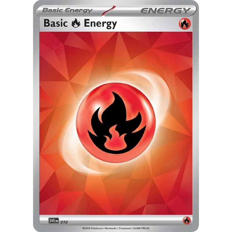 Basic Fire Energy (010)(Holo) [Scarlet & Violet: Stellar Crown]