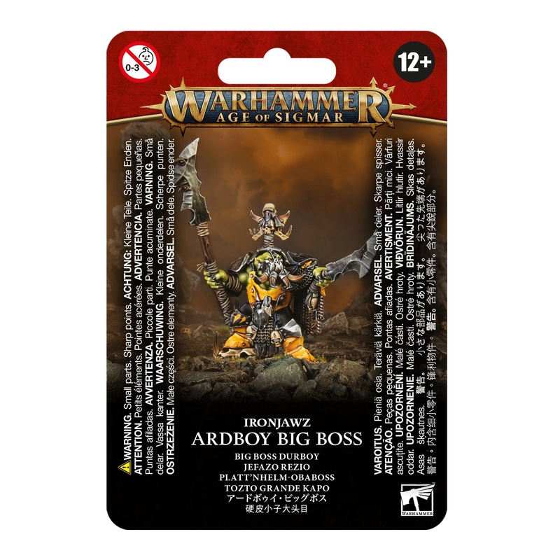 Orruk Warclans Ironjawz Ardboy Big Boss