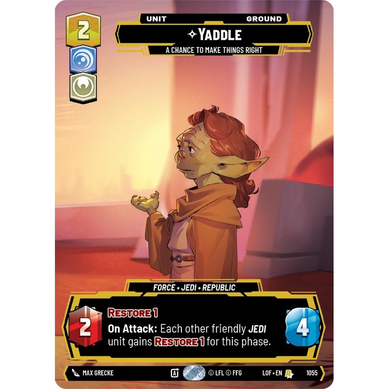 Yaddle - A Chance To Make Things Right (1055) (Prestige) (1055) [Legends of the Force]
