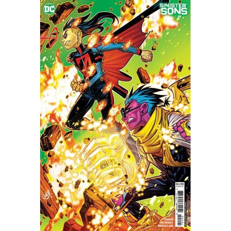Sinister Sons #4 (Of 6) Cover B Jonboy Meyers Card Stock Variant