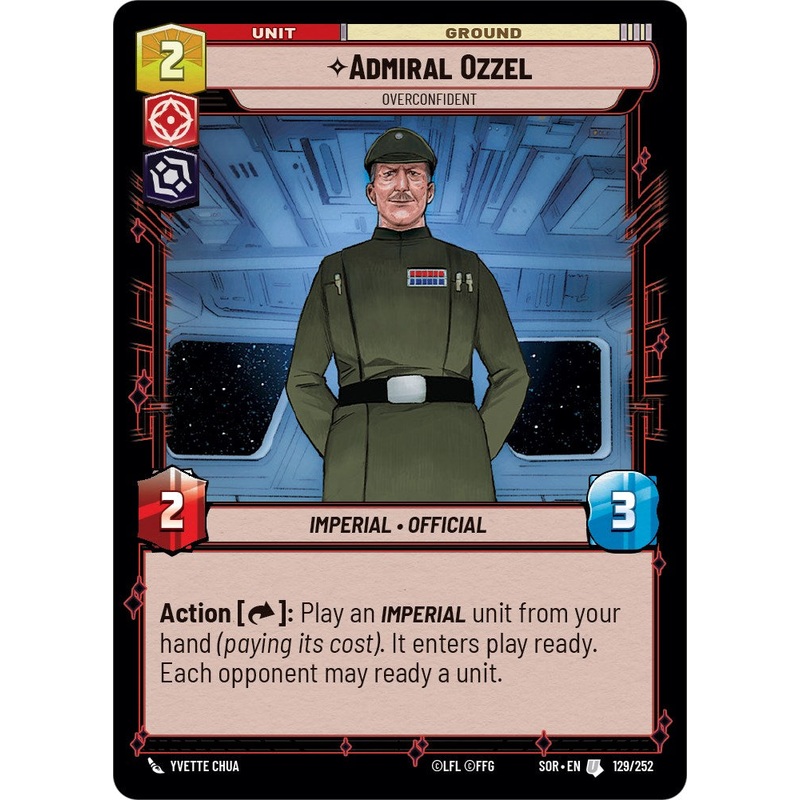 Admiral Ozzel - Overconfident (129/252) [Spark of Rebellion]
