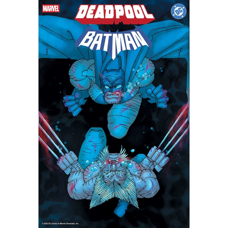 Marvel/DC: Deadpool/Batman #1 Frank Miller Variant