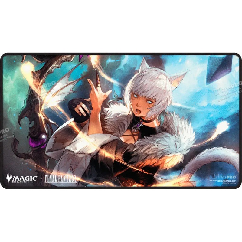 Ultra Pro: Magic The Gathering- FINAL FANTASY Y'shtola Rhul Black Stitched Playmat
