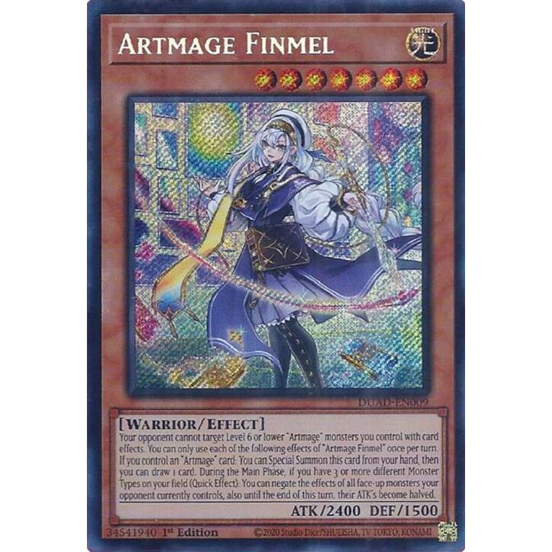 Artmage Finmel [DUAD-EN009] Secret Rare