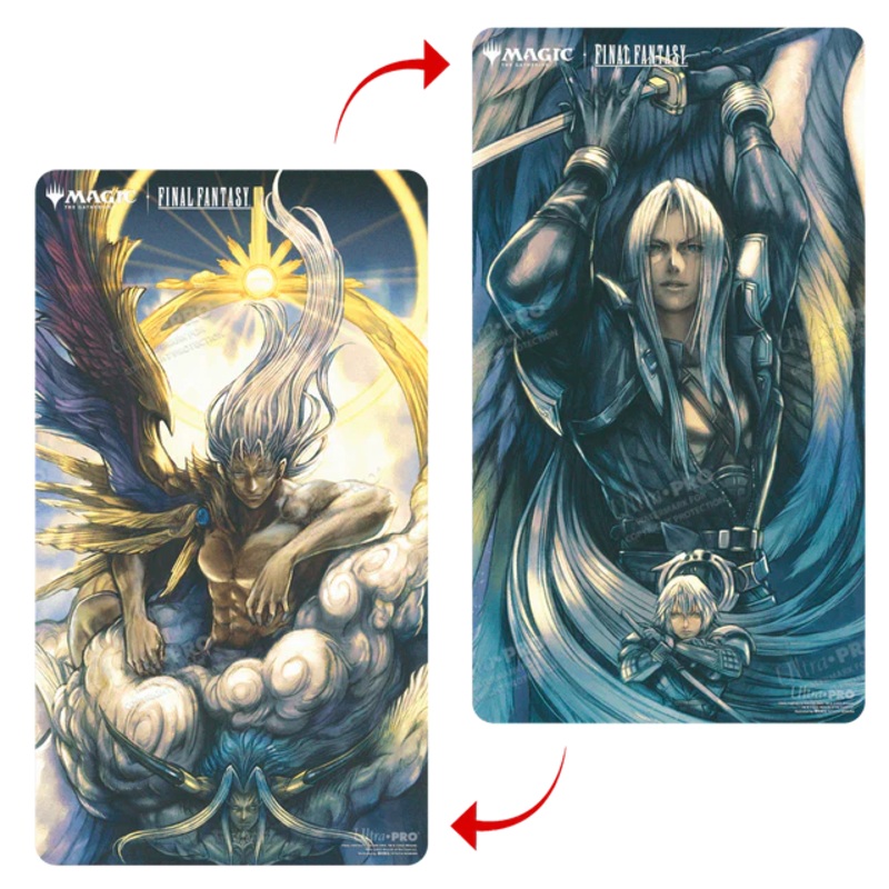 Magic: The Gathering Final Fantasy - Ultra PRO Sepiroth Fabled SOLDIER / One-Winged Angel Double Sided Playmat
