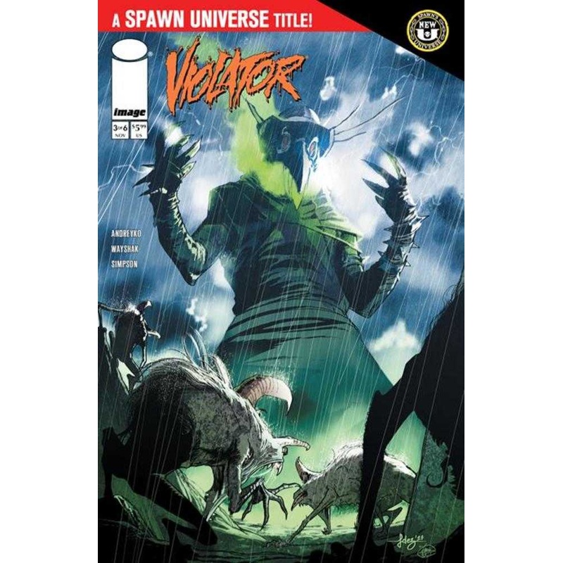Spawn Violator #3 (Of 6) Cover C Javi Fernandez Variant
