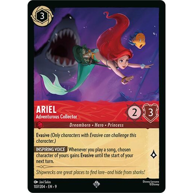 Ariel - Adventurous Collector (107/204) [Fabled]