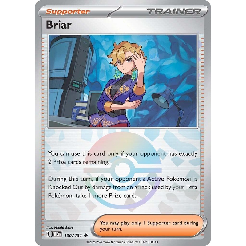 Briar (Poke Ball Pattern) [PRE - 100/131] Near Mint English Holofoil