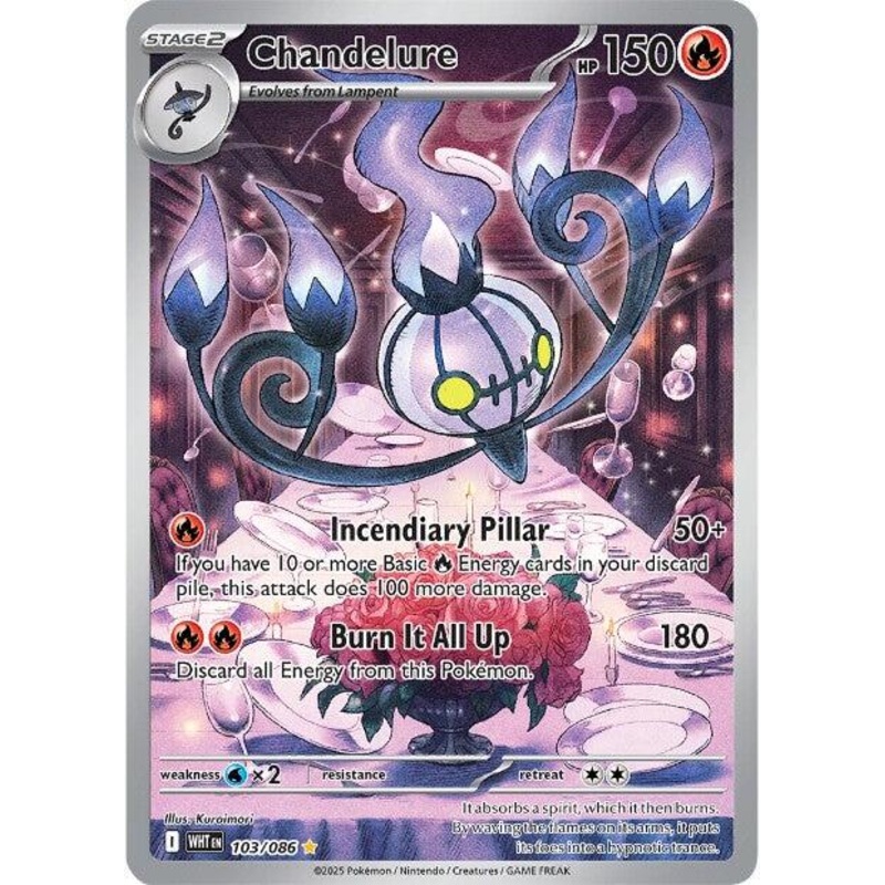 Chandelure (103/086) [Scarlet & Violet: White Flare]