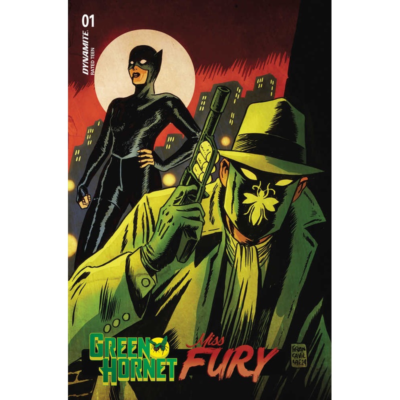 Green Hornet Miss Fury #1 Cover A Francavilla