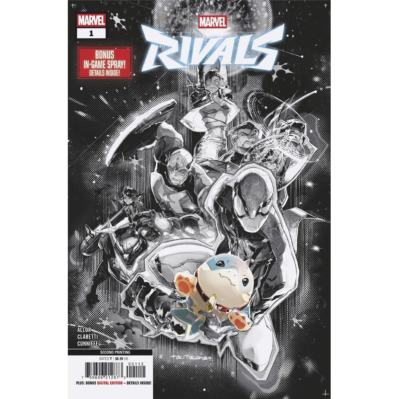 Marvel Rivals #1 Tokitokoro 2nd Print Variant