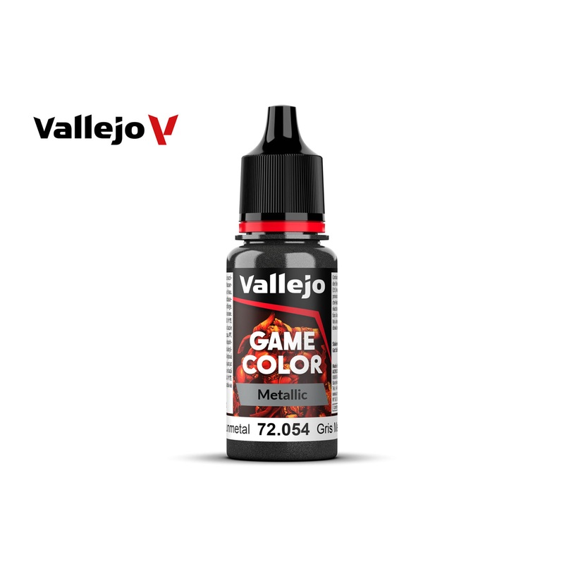 Vallejo Game Color Dark Gunmetal 72.054 18ml