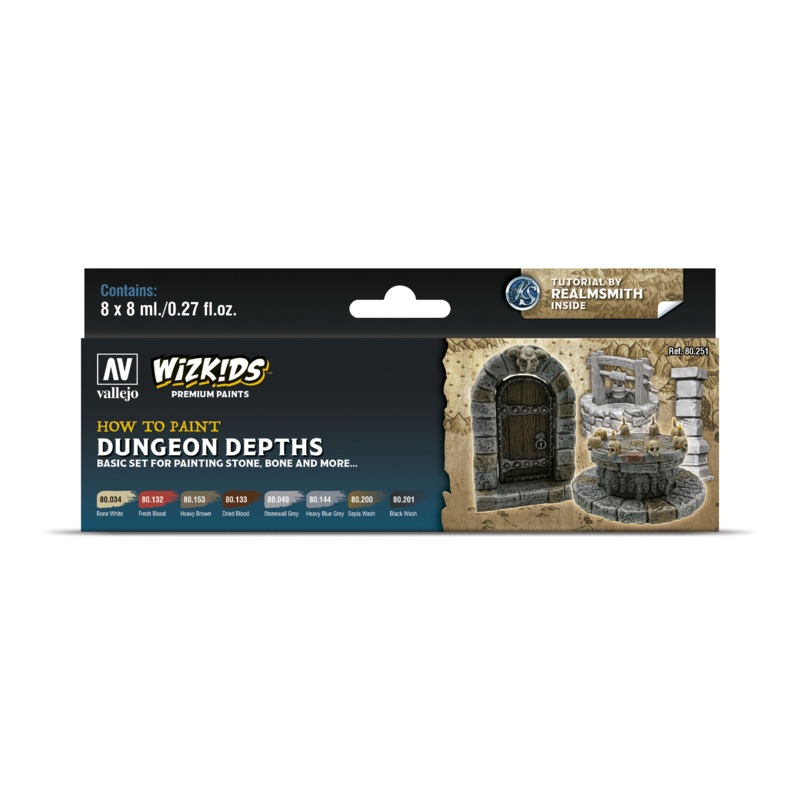 WizKids Premium Paints: Dungeon Depths