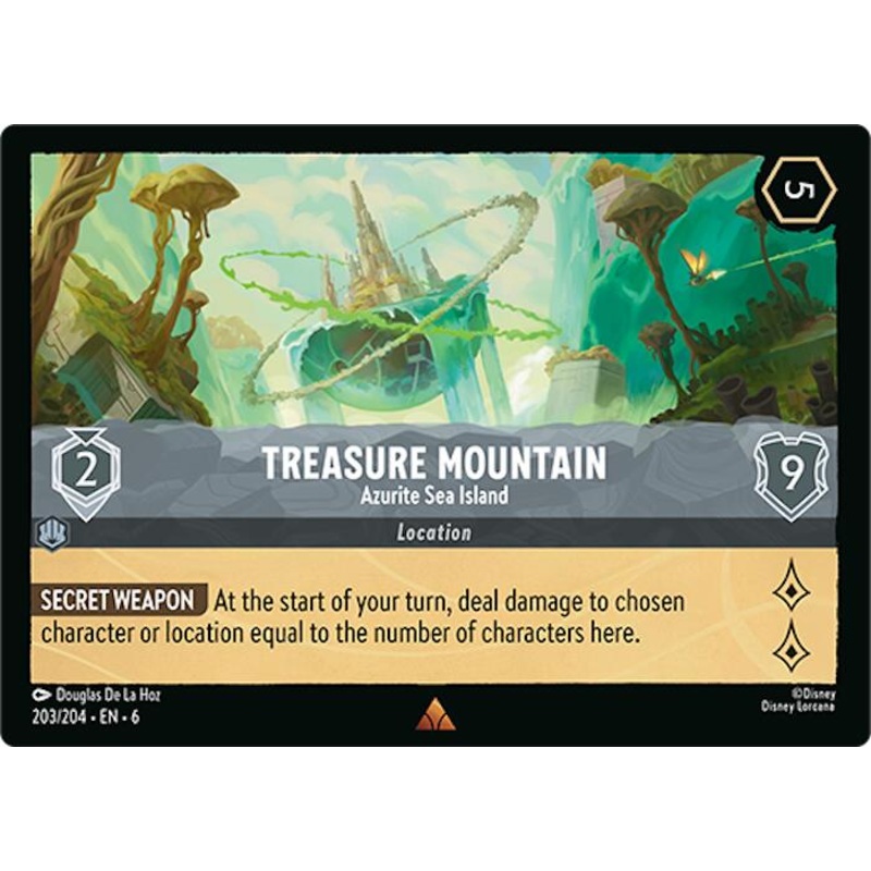 Treasure Mountain - Azurite Sea Island (203/204) [Azurite Sea]