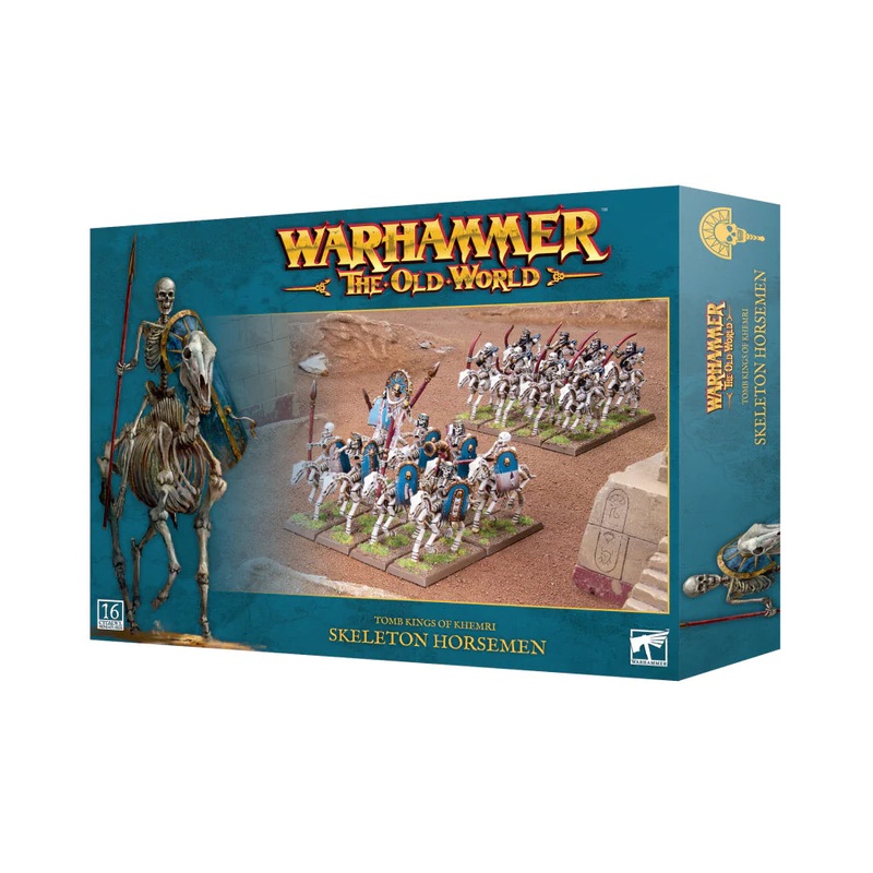 Warhammer Old World - TOMB KINGS OF KHEMRI SKELETON HORSEMEN