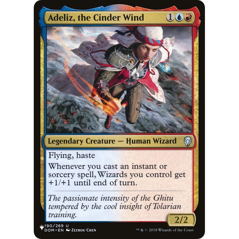 Adeliz, the Cinder Wind [LIST - 190/269] Near Mint English Normal