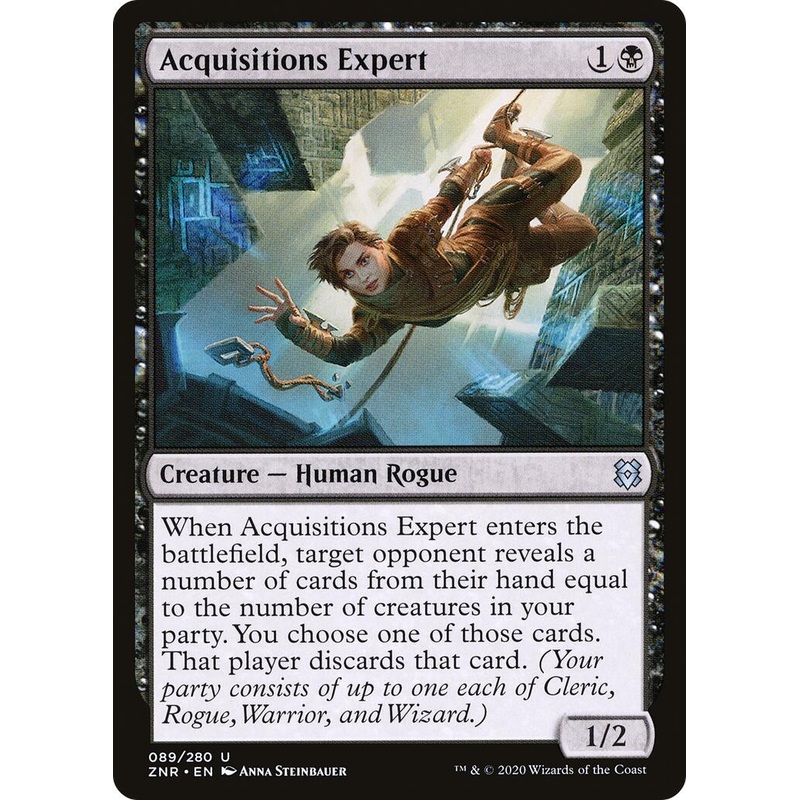Acquisitions Expert [ZNR - 89] Near Mint English Normal