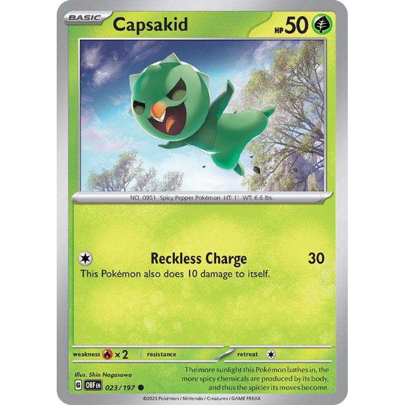 Capsakid (023/197) [Scarlet & Violet: Obsidian Flames]