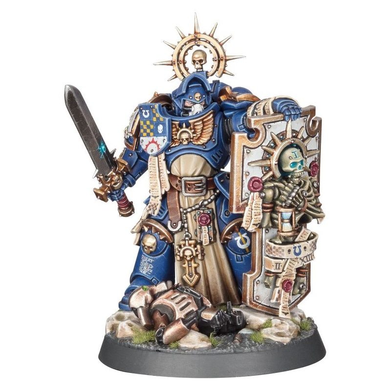 Space Marines Captain With Storm Shield