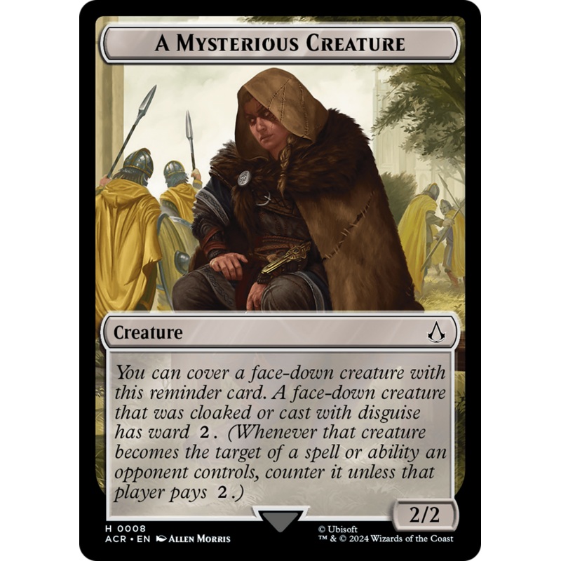 A Mysterious Creature [Assassin's Creed Tokens]
