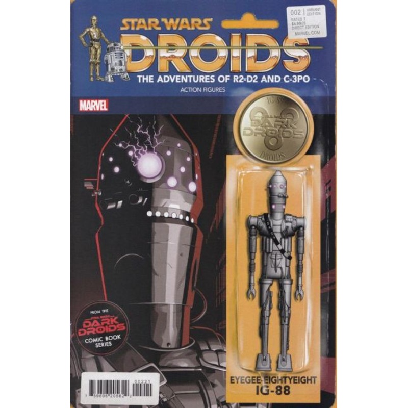 Star Wars: Dark Droids #2 John Tyler Christopher Action Figure Variant