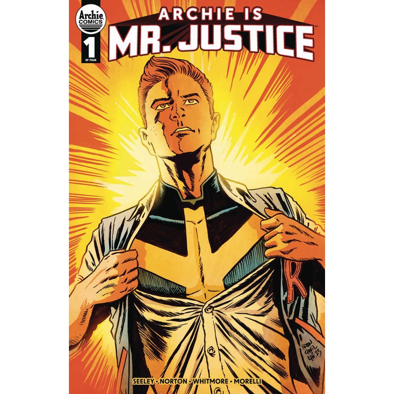 Archie Is Mr. Justice #1 (Of 4) Cover B Francesco Francavilla