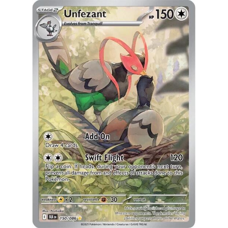 Unfezant (150/086) [Scarlet & Violet: Black Bolt]