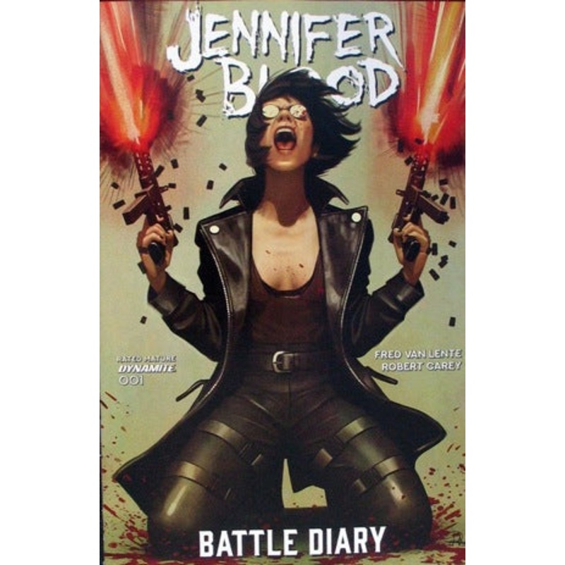 Jennifer Blood: Battle Diary #1 Cover C Puebla (Mature)