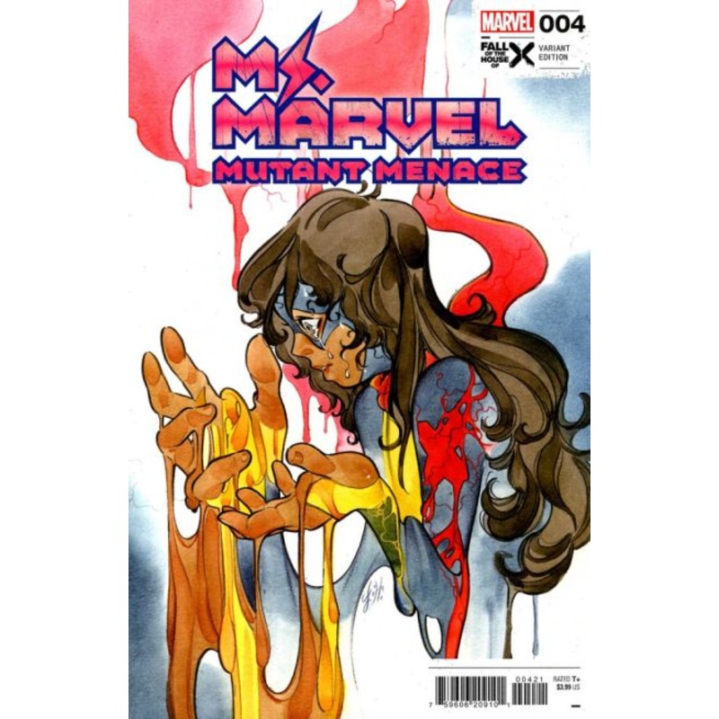 Ms. Marvel: Mutant Menace #4 Peach Momoko Variant