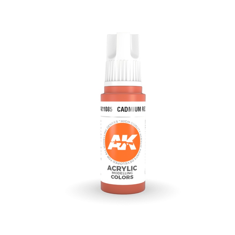 AK Interactive Cadmium Red 17ml