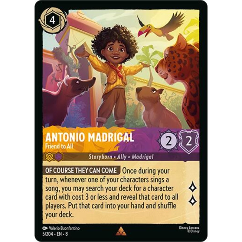 Antonio Madrigal - Friend to All (5/204) [Reign of Jafar]
