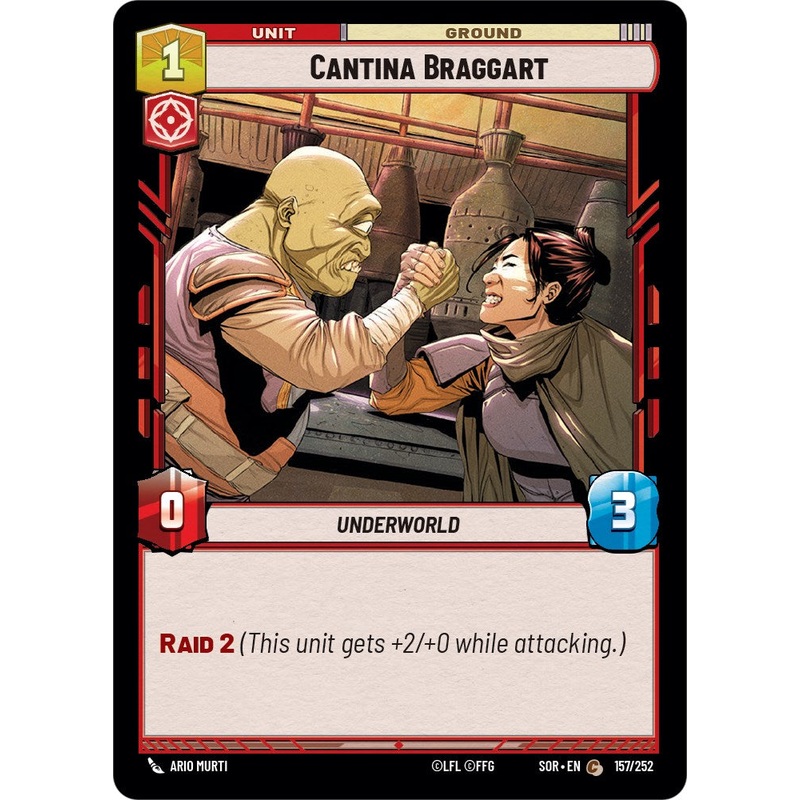 Cantina Braggart (157/252) [Spark of Rebellion]