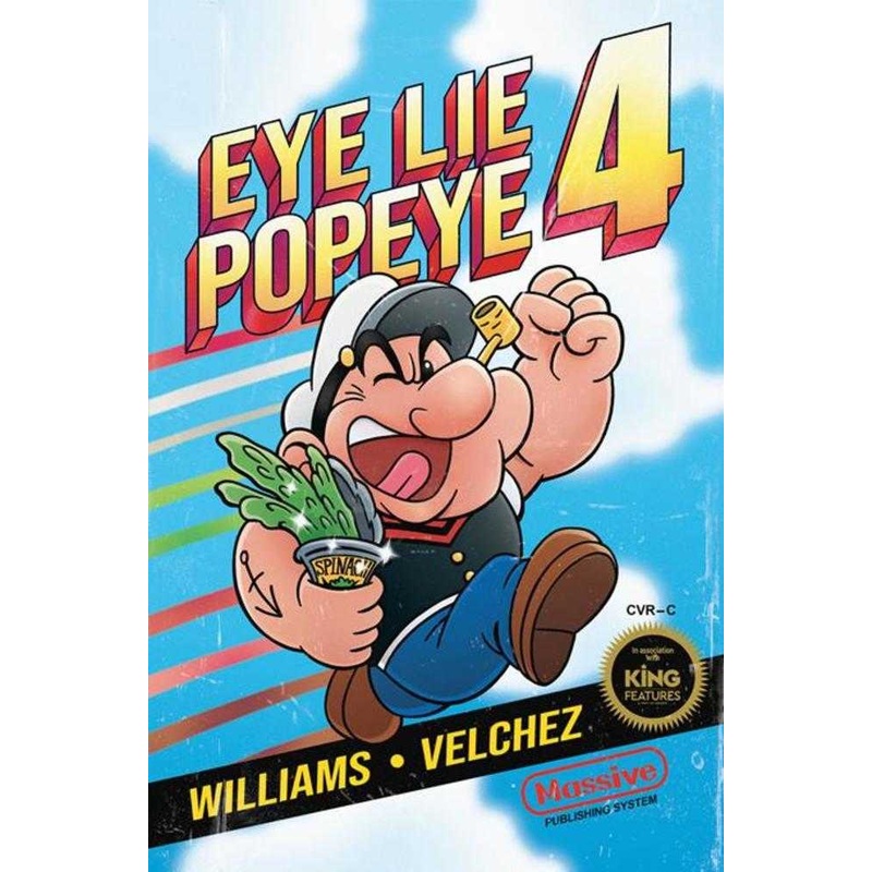 Eye Lie Popeye #4 Cover C Richardson Video Game Homage Variant