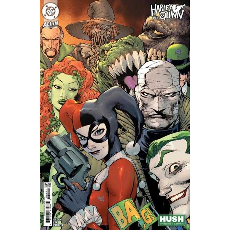 Harley Quinn #48 Cover D Gleb Melnikov Hush Card Stock Variant