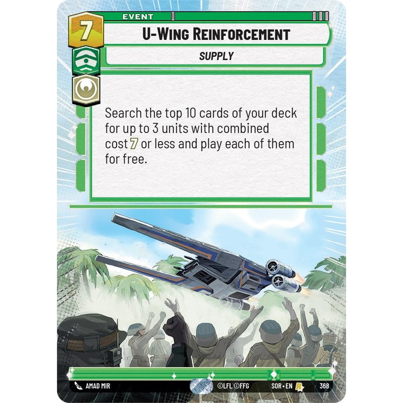 U-Wing Reinforcement (Hyperspace) (368) [Spark of Rebellion]