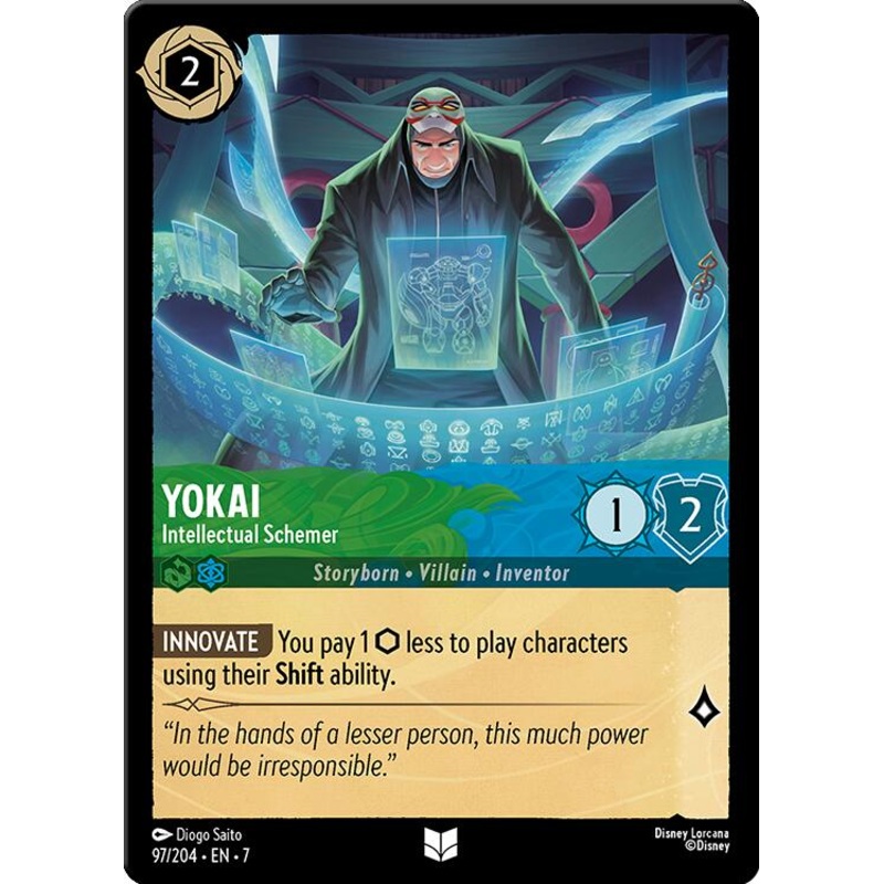 Yokai - Intellectual Schemer [7 - 097] Near Mint English Normal
