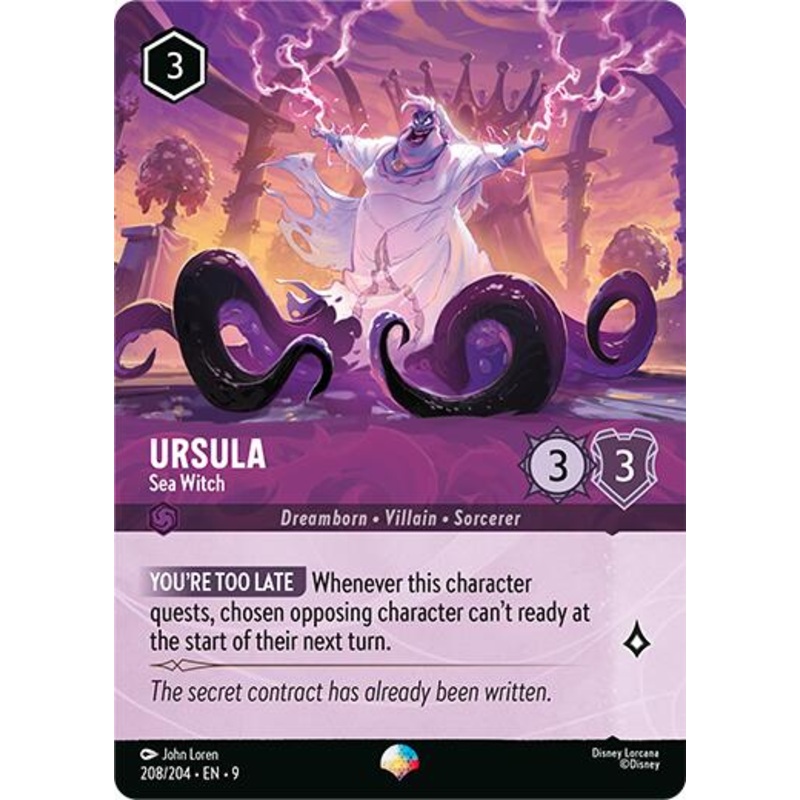 Ursula - Sea Witch (Epic) (208/204) [Fabled]